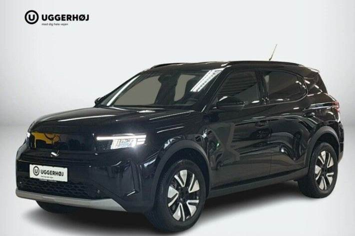 Sort Opel Frontera fra 2025 set udefra