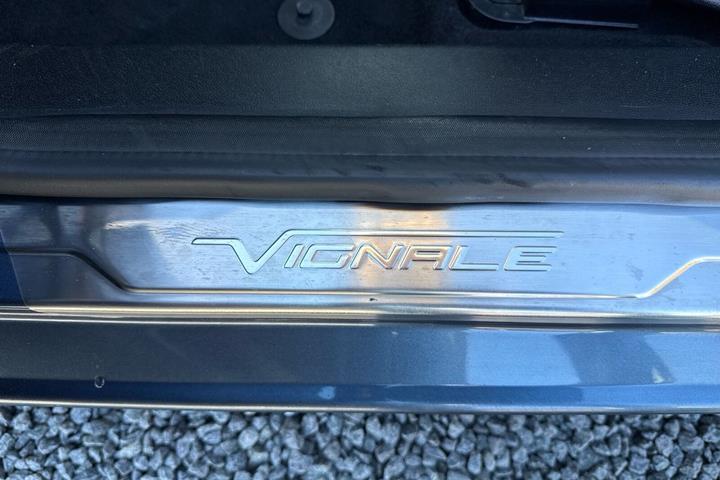 Blå Ford Fiesta fra 2019