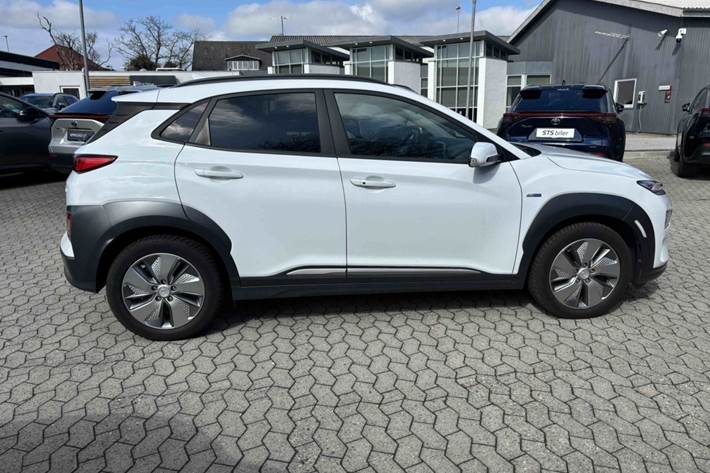 Hvid Hyundai Kona fra 2020