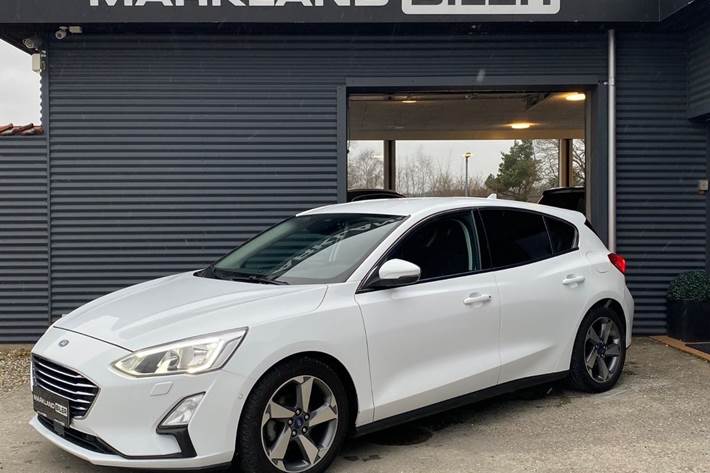 Hvid Ford Focus fra 2019