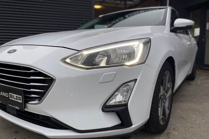 Hvid Ford Focus fra 2019