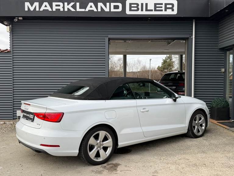 Audi A3 1,4 TFSi 140 Ambition Cabriolet S-tr.