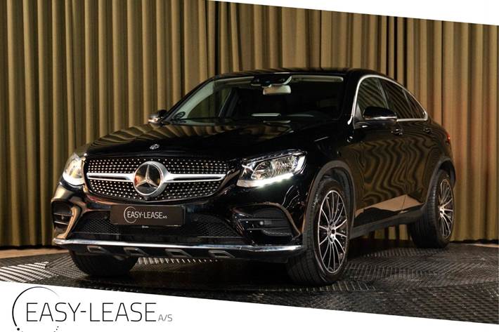 Sort Mercedes GLC300 fra 2017