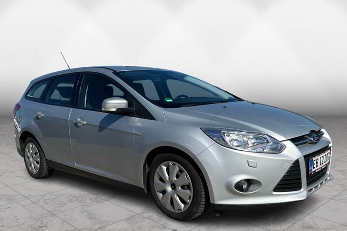 Sølv Ford Focus fra 2013