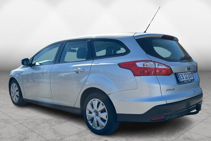 Sølv Ford Focus fra 2013