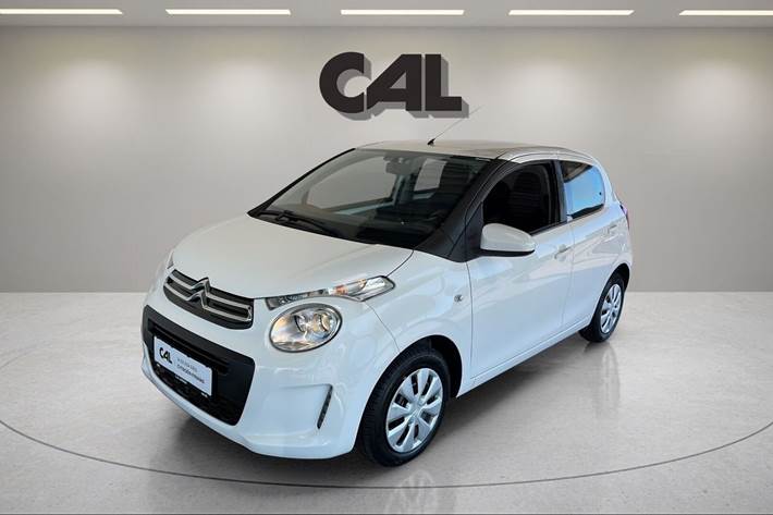 Hvid Citroën C1 fra 2018 set udefra