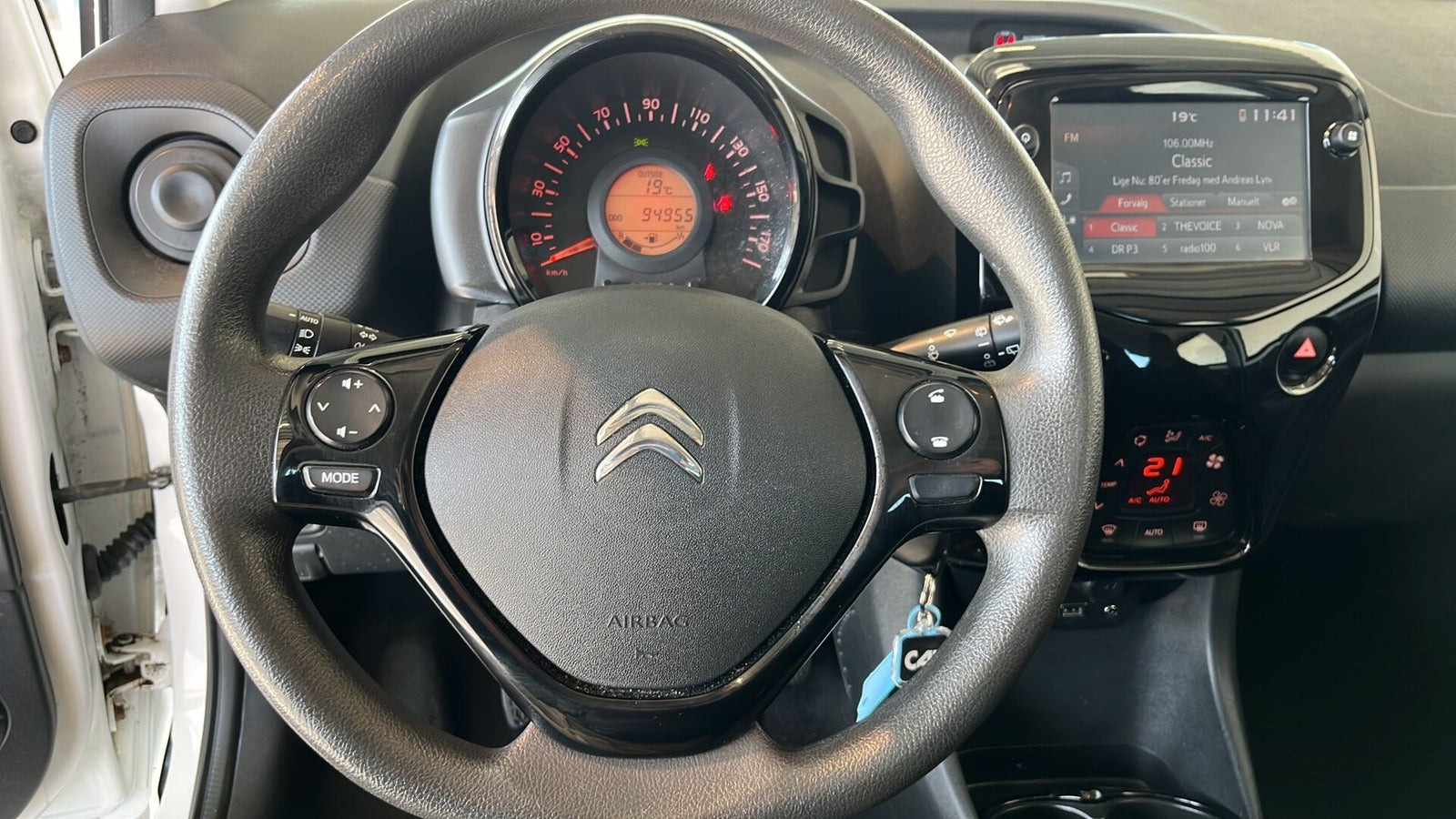 Hvid Citroën C1 fra 2018