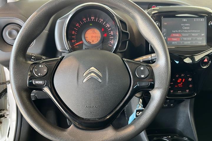Hvid Citroën C1 fra 2018