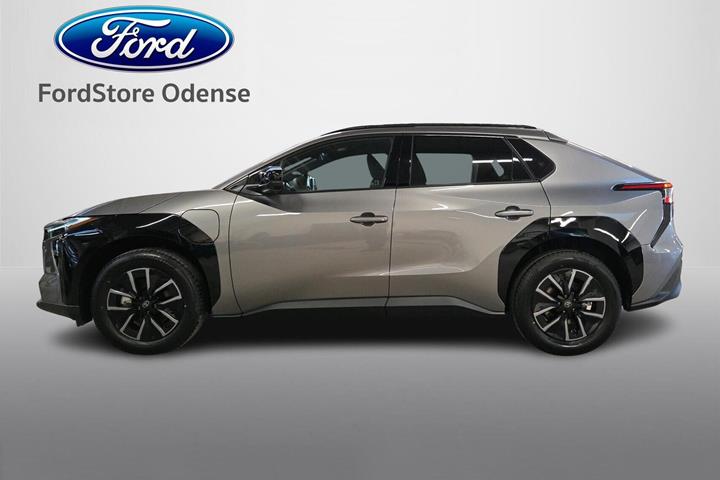 Grå Toyota BZ4X fra 2025