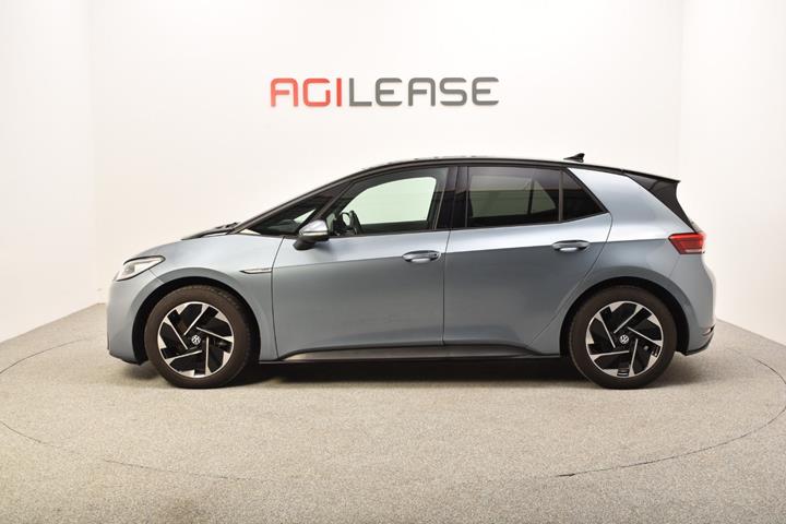 Blå VW ID.3 fra 2021