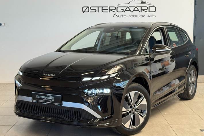 Sort Skoda Enyaq fra 2026