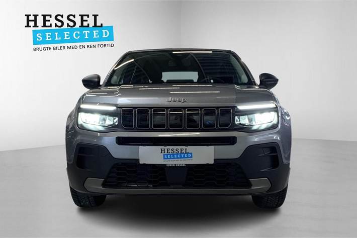 Grå Jeep Avenger fra 2023