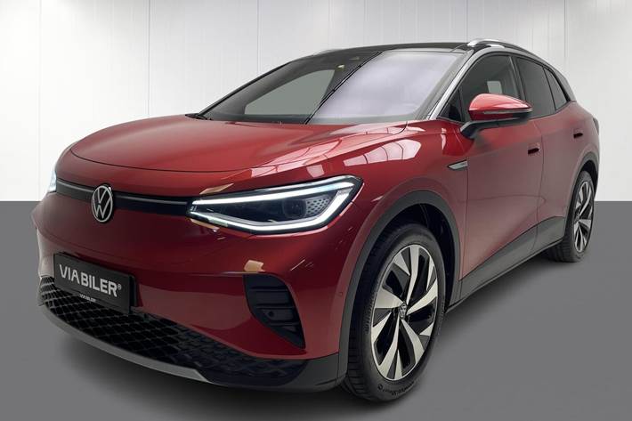 Rød VW ID.4 fra 2022