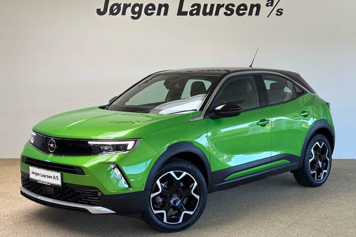 Grøn Opel Mokka-e fra 2023