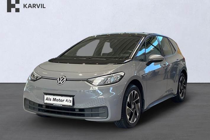Grå VW ID.3 fra 2022