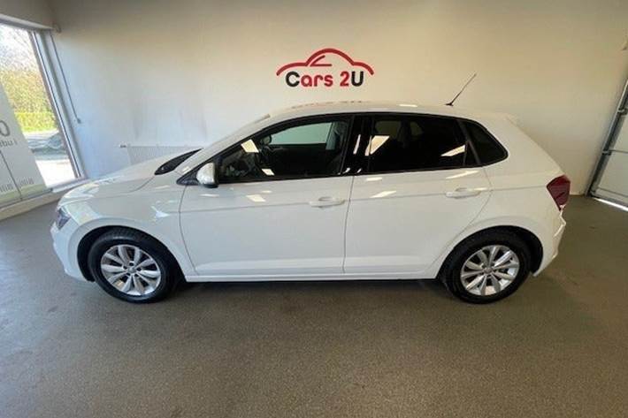 Hvid VW Polo fra 2020