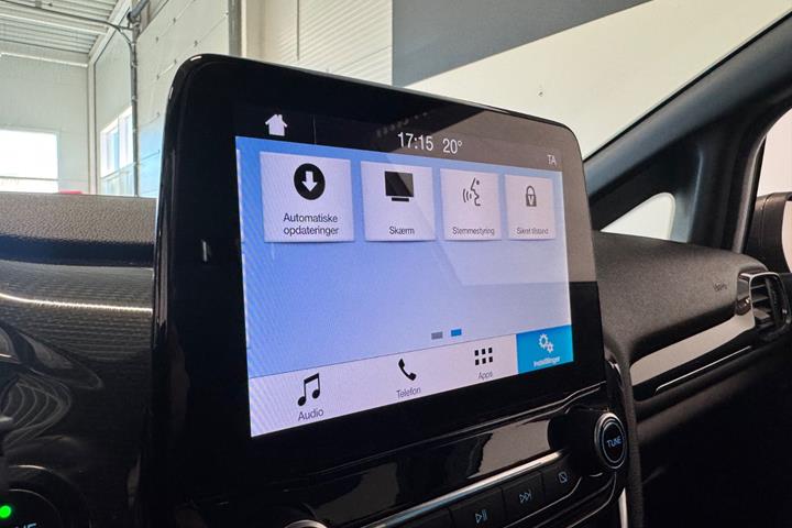 Grå Ford Fiesta fra 2019