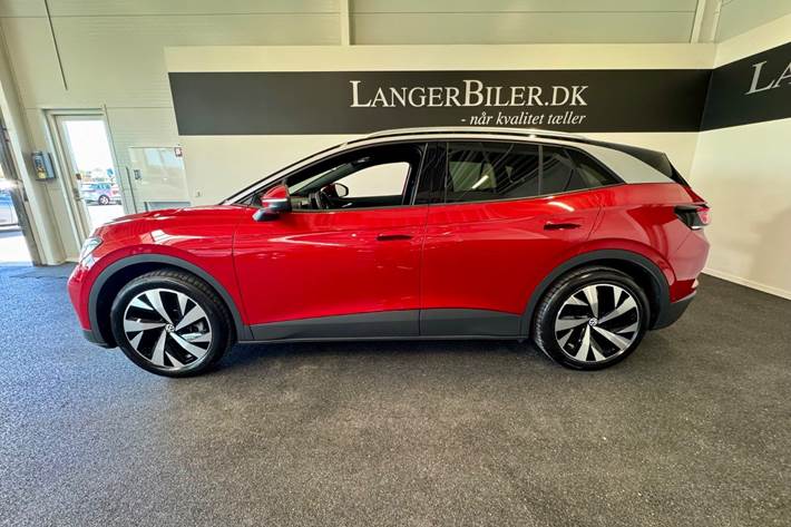 Rød VW ID.4 fra 2025