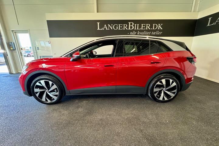 Rød VW ID.4 fra 2025