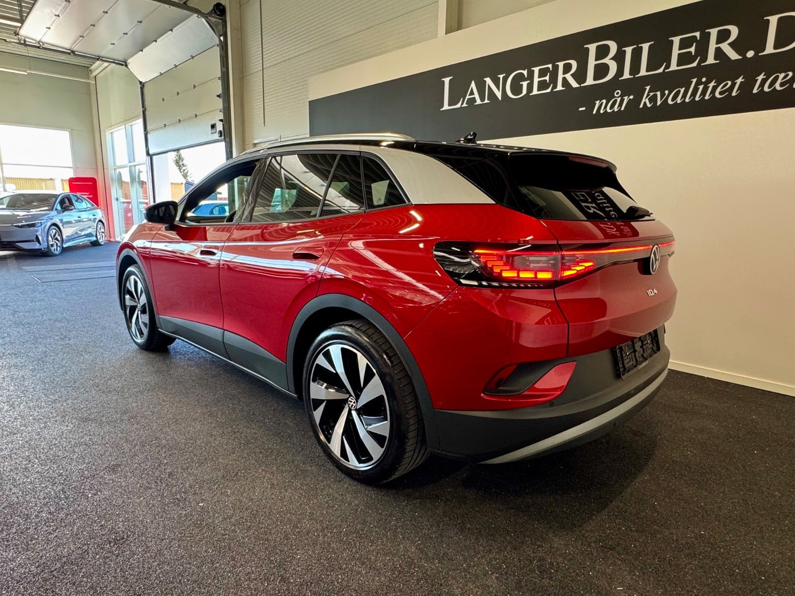 Rød VW ID.4 fra 2025