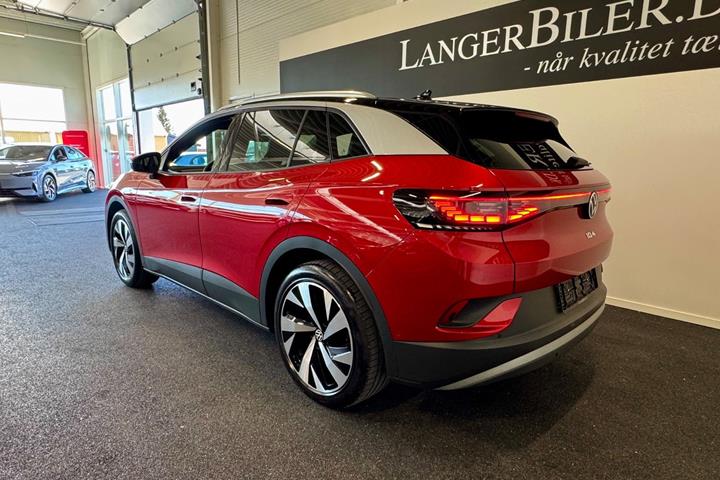 Rød VW ID.4 fra 2025