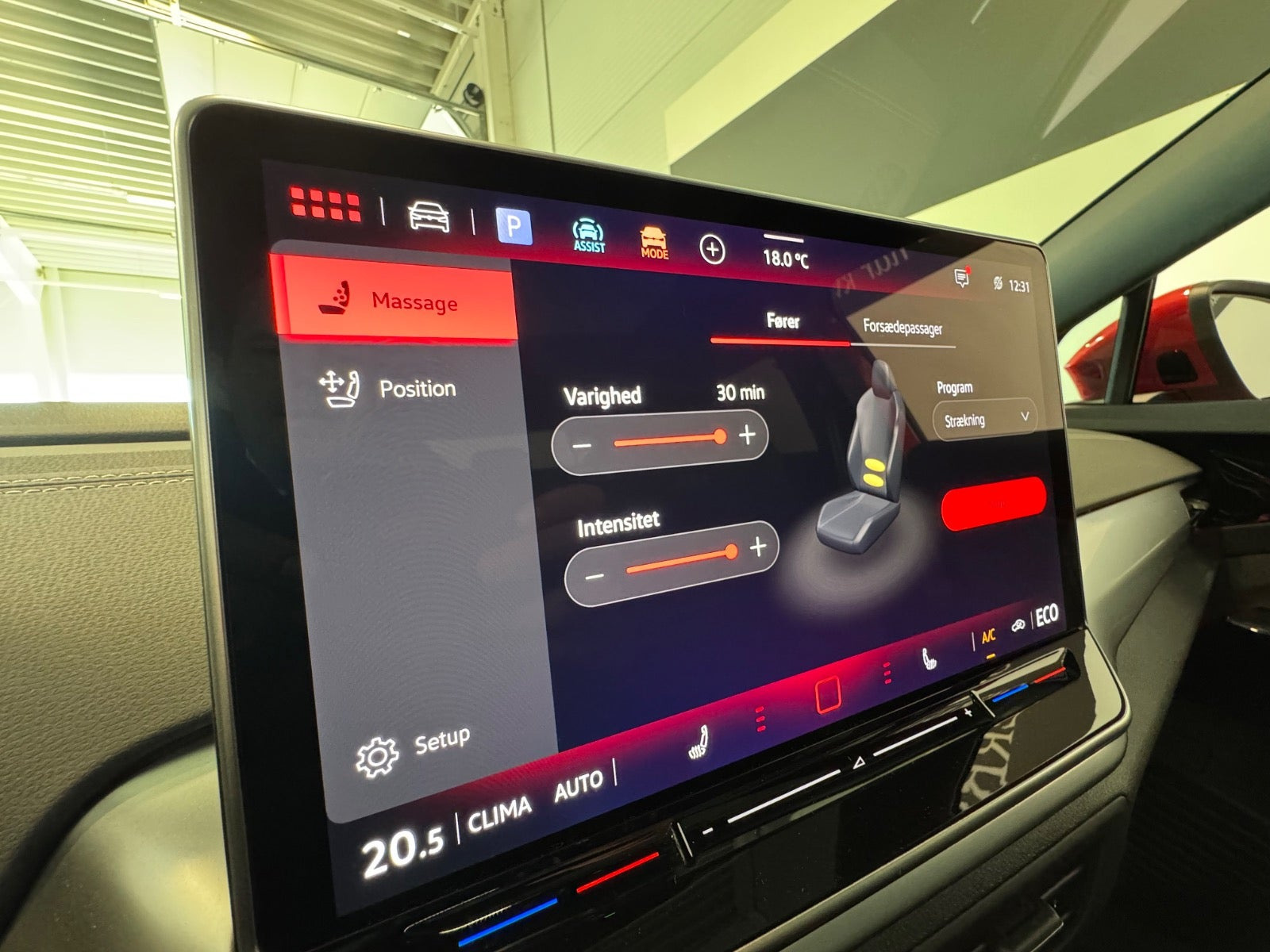 Rød VW ID.4 fra 2025