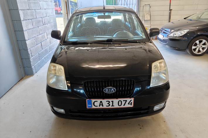 Gul Kia Picanto fra 2006