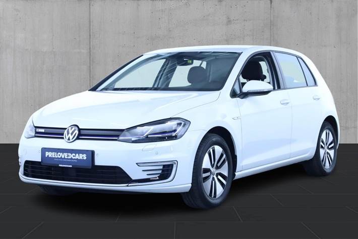 Hvid VW e-Golf VII fra 2021