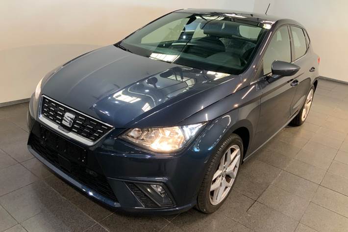 Grå Seat Ibiza fra 2020 set udefra