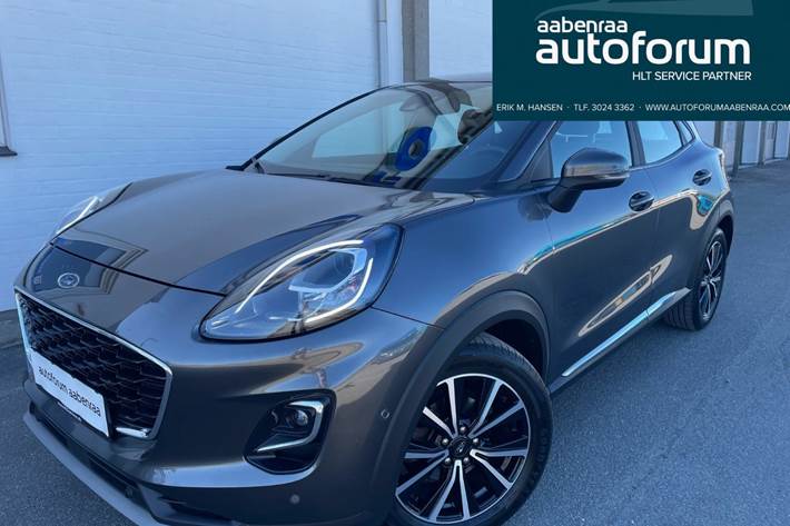 Grå Ford Puma fra 2021