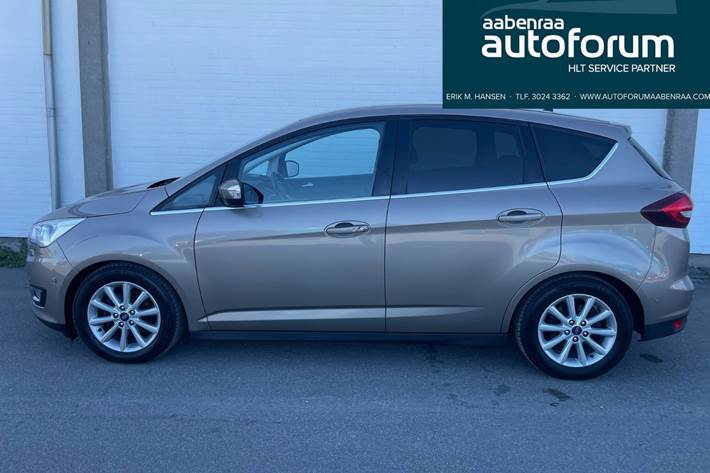 Beige Ford C-MAX fra 2019