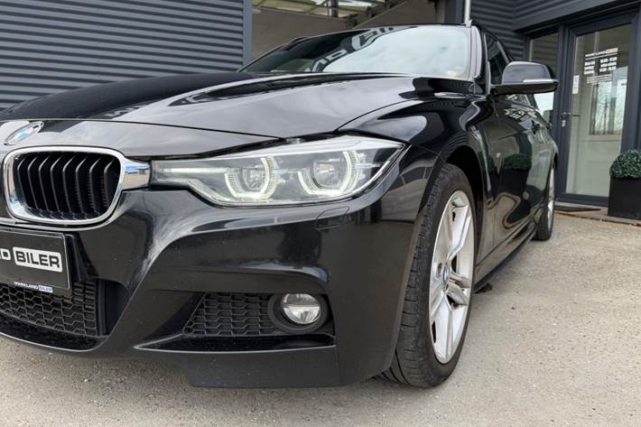Sort BMW 320d fra 2019
