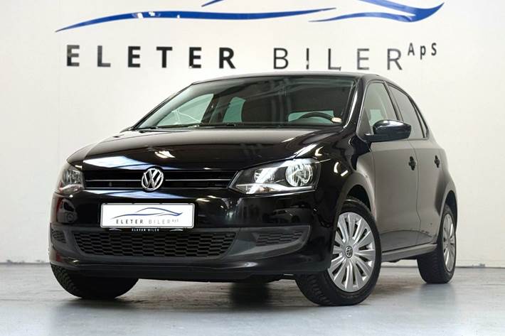 Sort VW Polo fra 2013