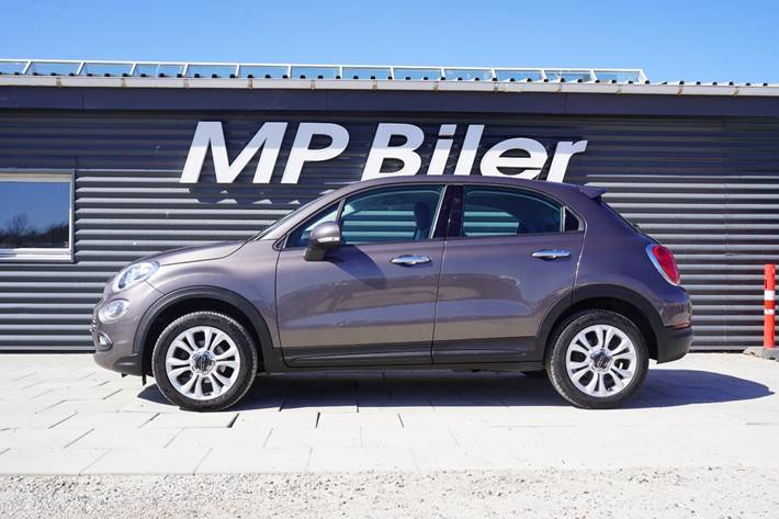Grå Fiat 500X fra 2015