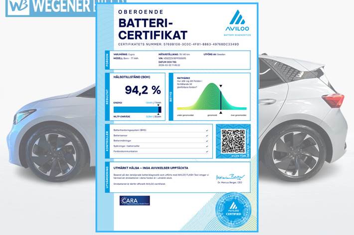 Sølv Cupra Born fra 2023