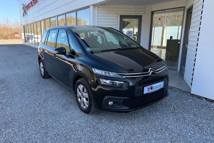 Sort Citroën Grand C4 Picasso fra 2017 set udefra