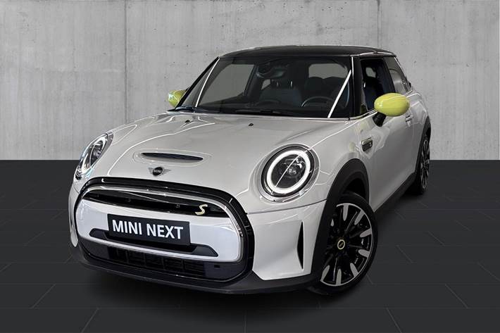 Sølv Mini Cooper SE fra 2022