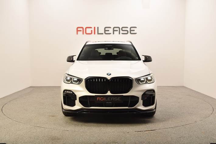 Hvid BMW X5 fra 2019