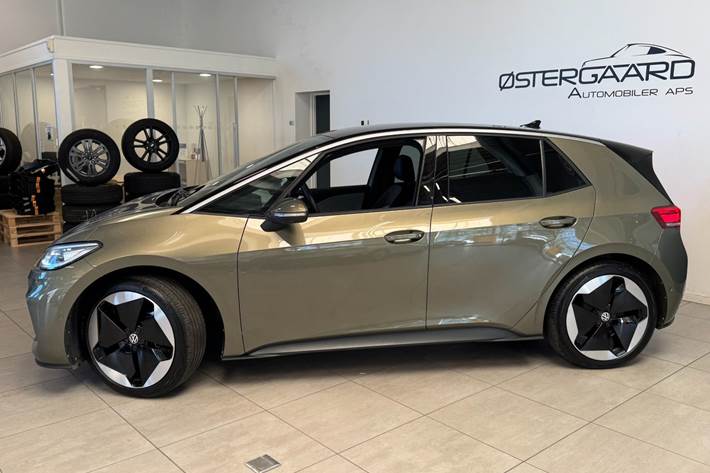 Grøn VW ID.3 fra 2023