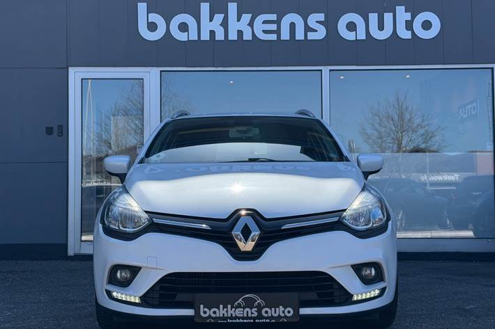 Hvid Renault Clio IV fra 2017