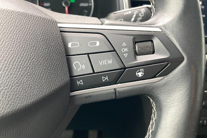 Blå Seat Ateca fra 2021