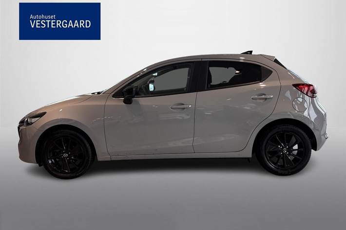 Grå Mazda 2 fra 2024