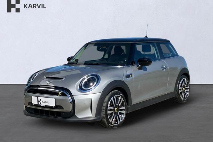 Sølv Mini Cooper SE fra 2022