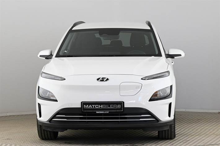 Hvid Hyundai Kona fra 2022