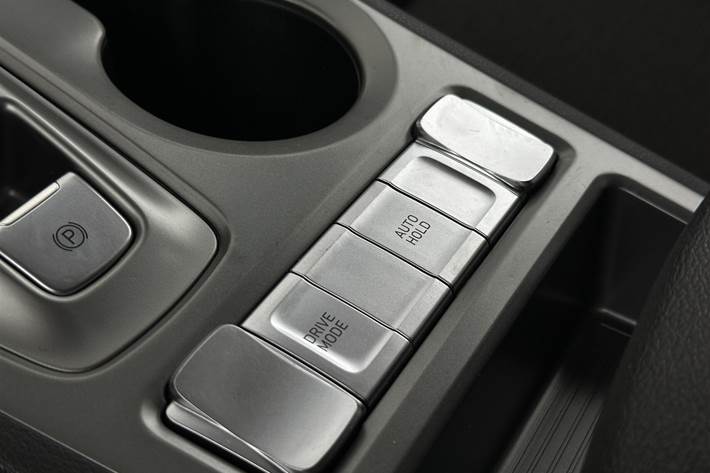 Hvid Hyundai Kona fra 2022