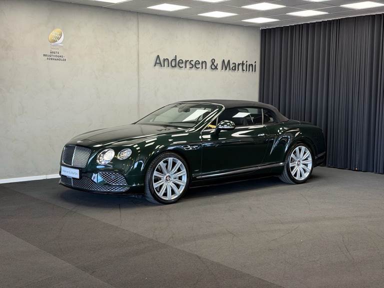 Bentley Continental GT 4,0 V8 S AWD 528HK Cabr. 8g Aut.