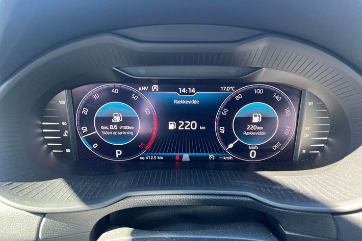 Hvid Skoda Octavia fra 2020