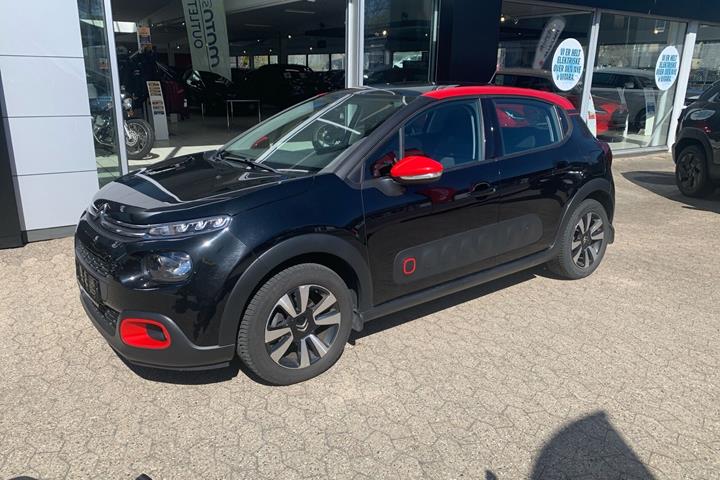 Sort Citroën C3 fra 2019