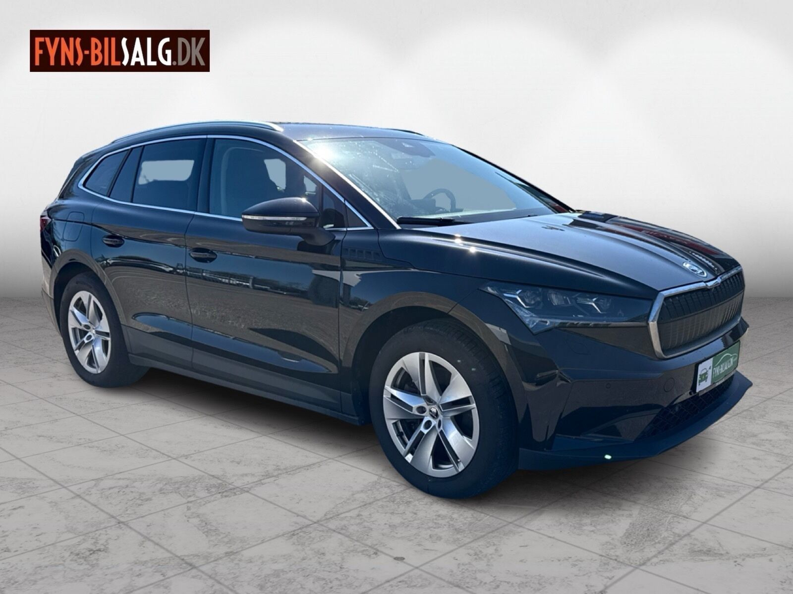 Sort Skoda Enyaq fra 2024