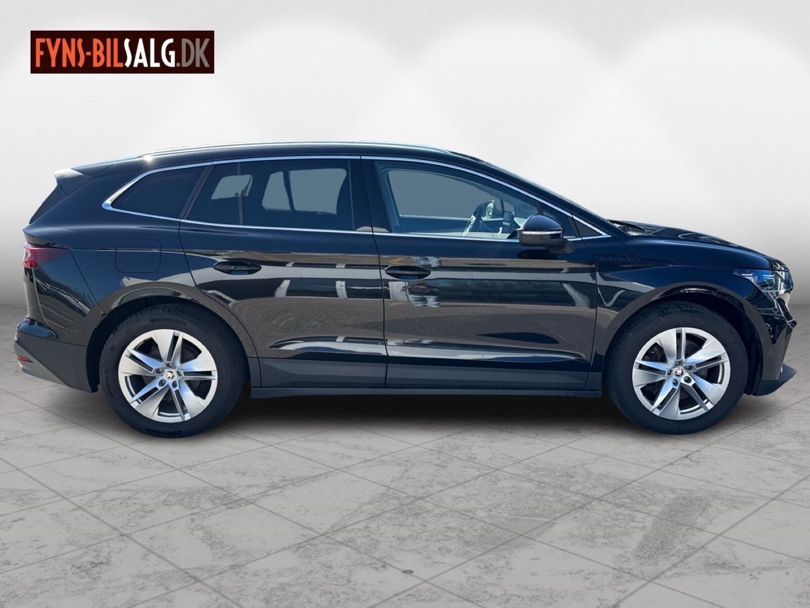 Sort Skoda Enyaq fra 2024